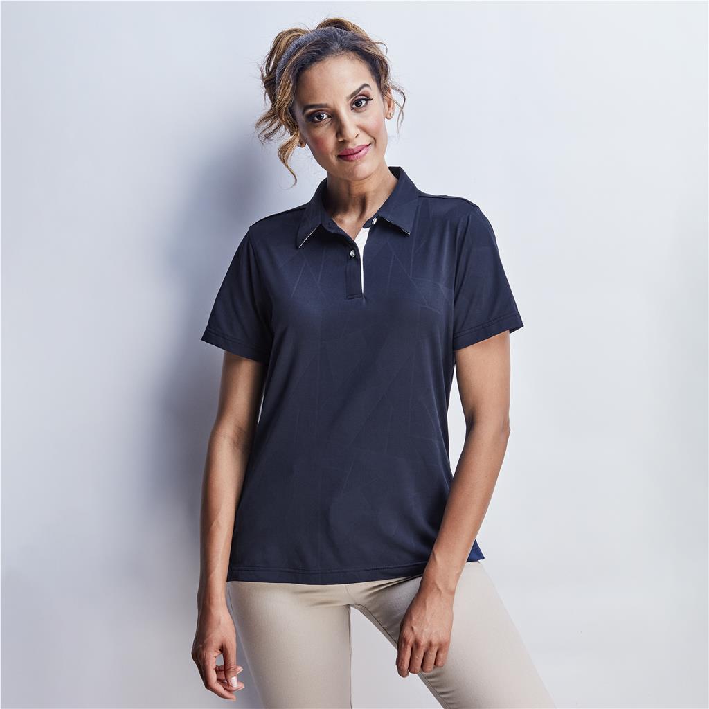 Ladies Motif Golf Shirt - Image 3