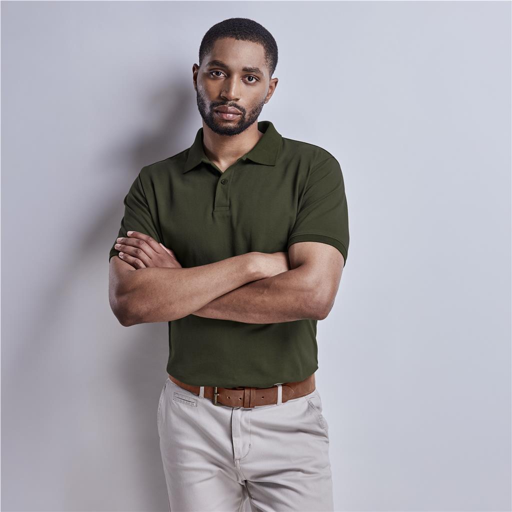 Mens Houston Stretch Golf Shirt - Image 2