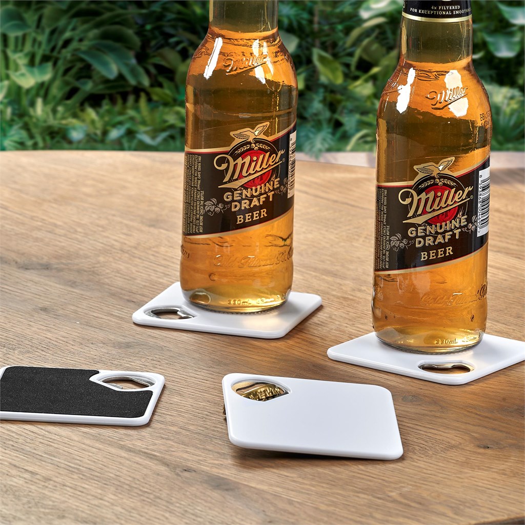 Altitude Sela Recycled Plastic Bottle Opener Coaster - Image 5