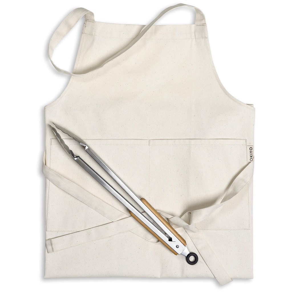 Okiyo Gohan Cotton Apron - Image 3
