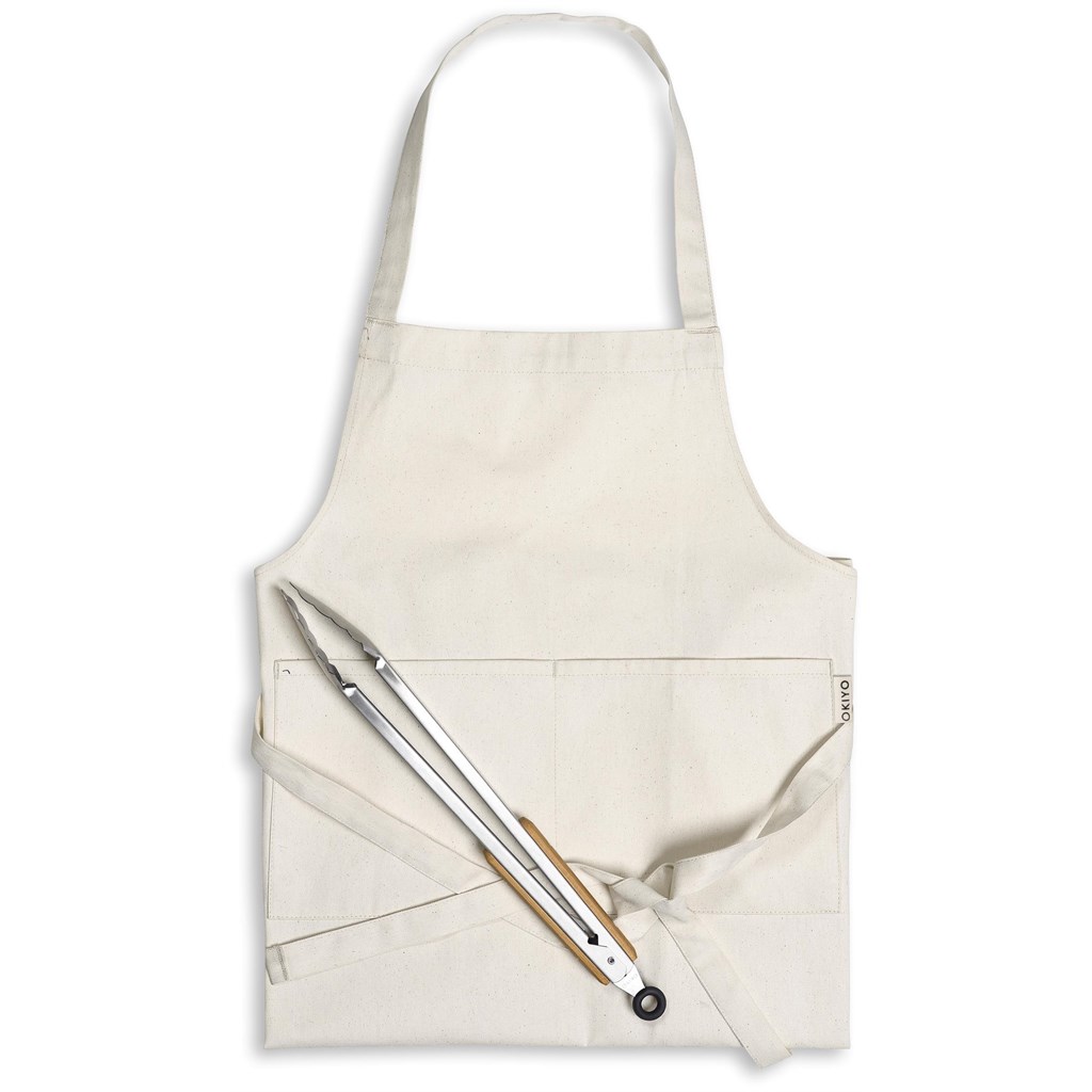 Okiyo Gohan Cotton Apron - Image 2