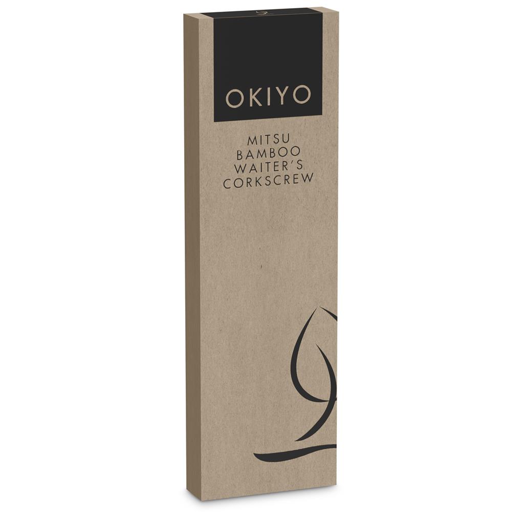 Okiyo Mitsu Bamboo Waiter’s Corkscrew - Image 4