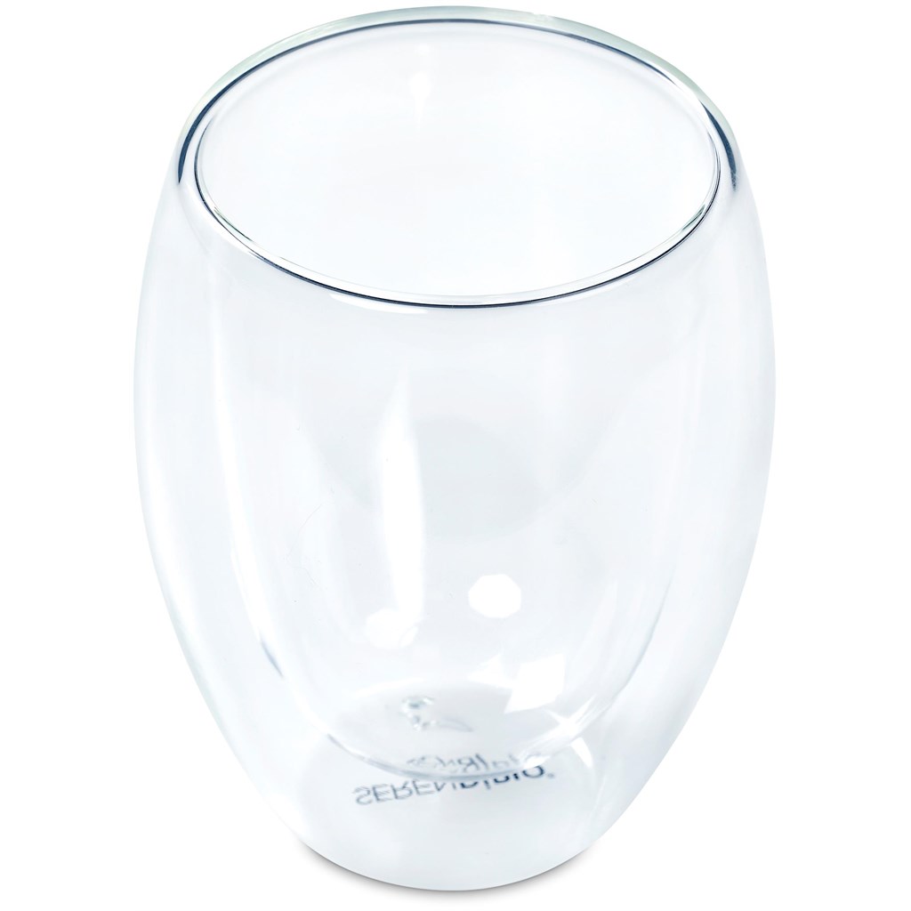 Serendipio Lorenzo Glass Double-Wall Cup - 350ml - Image 5