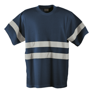 150g Poly Cotton Safety T-Shirt with tape