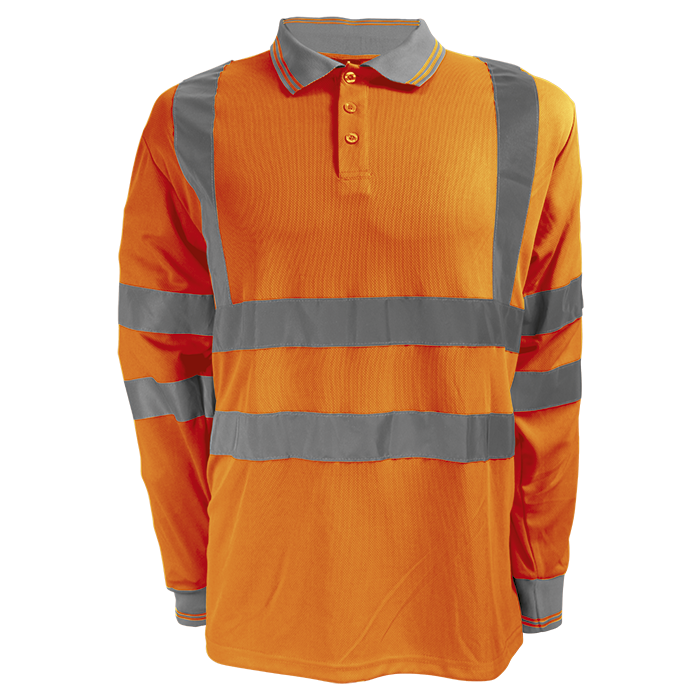 Long Sleeve Reflective Golfer With Tape