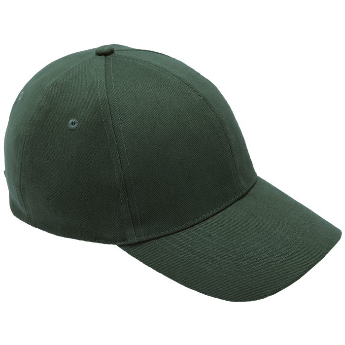 6 Panel Brushed Cotton Cap - Image 3