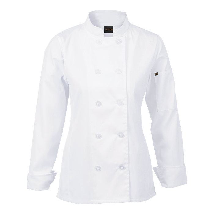 Long Sleeve Savona Chef Jacket Ladies - Image 2