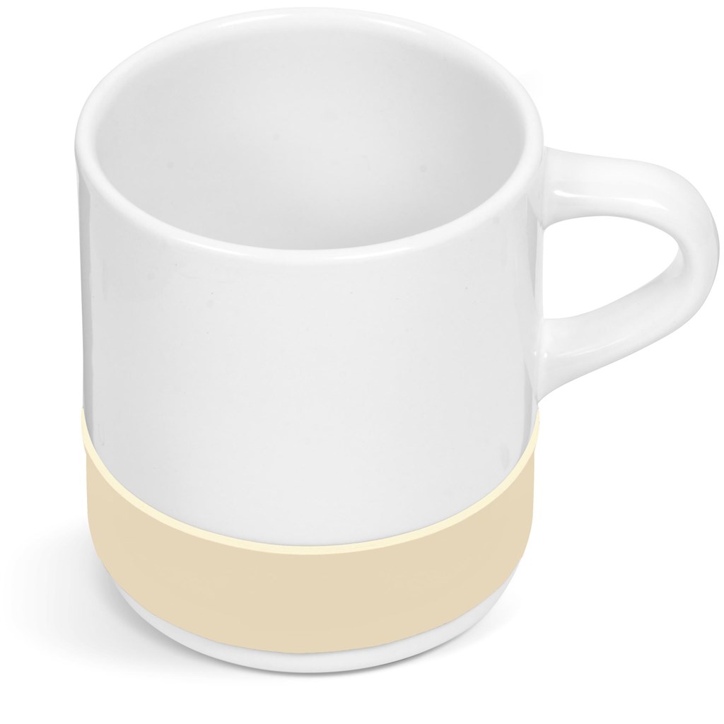 Kooshty Kaleido Sublimation Ceramic Mug - 320ml - Cream - Image 2