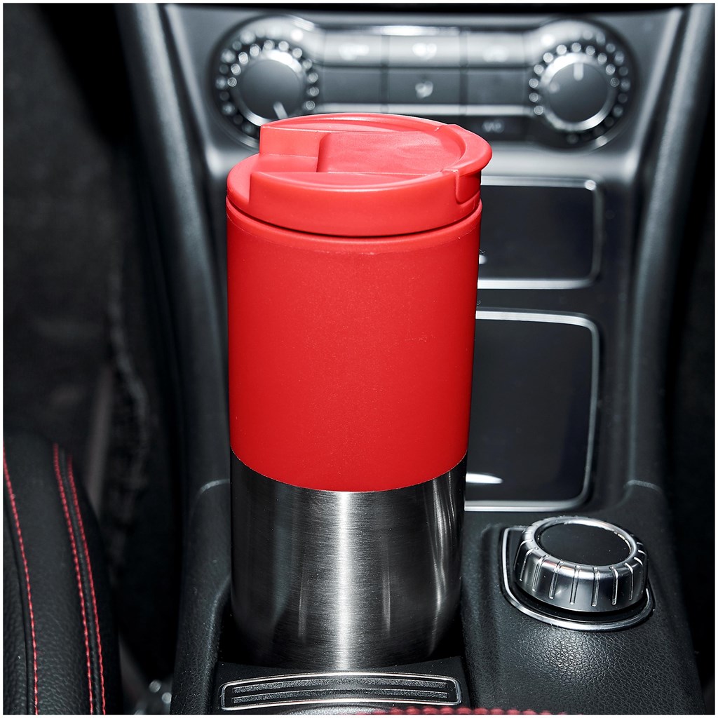 Kooshty Typhoon Stainless Steel & Plastic Double-Wall Tumbler - 450ml - Image 5
