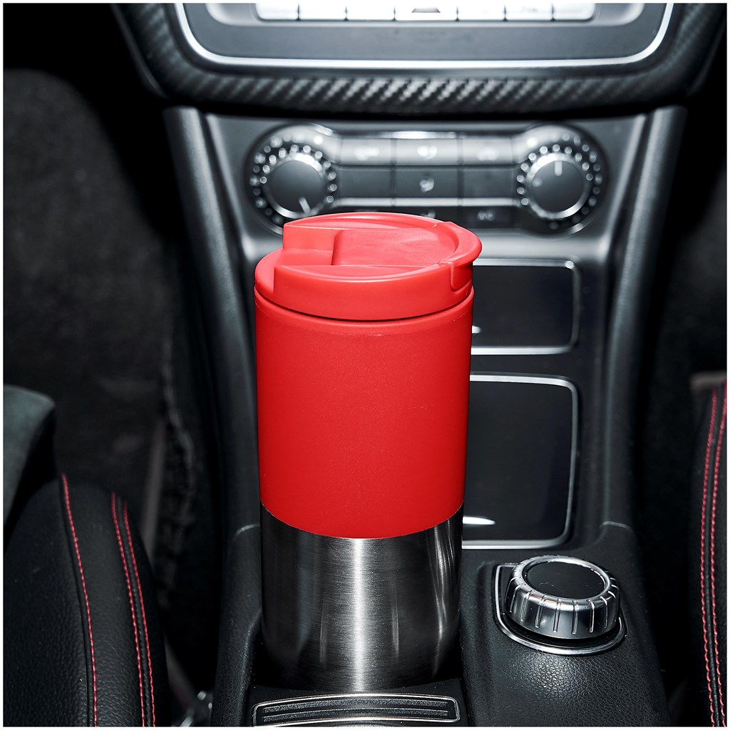Kooshty Typhoon Stainless Steel & Plastic Double-Wall Tumbler - 450ml - Image 7