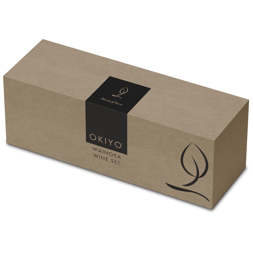Okiyo Wainoka Bamboo Wine Set - Image 4