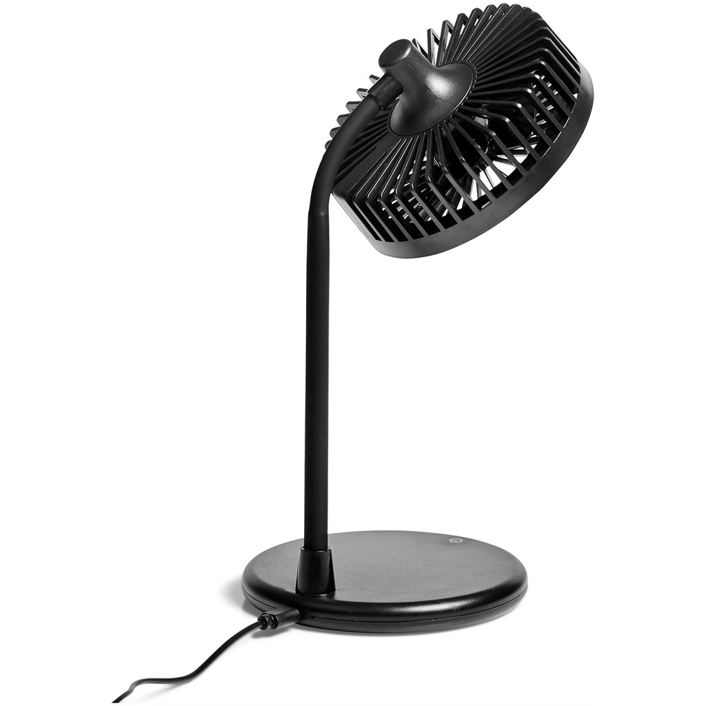 Altitude Light Breeze LED Ring Light Desk Fan - Image 2