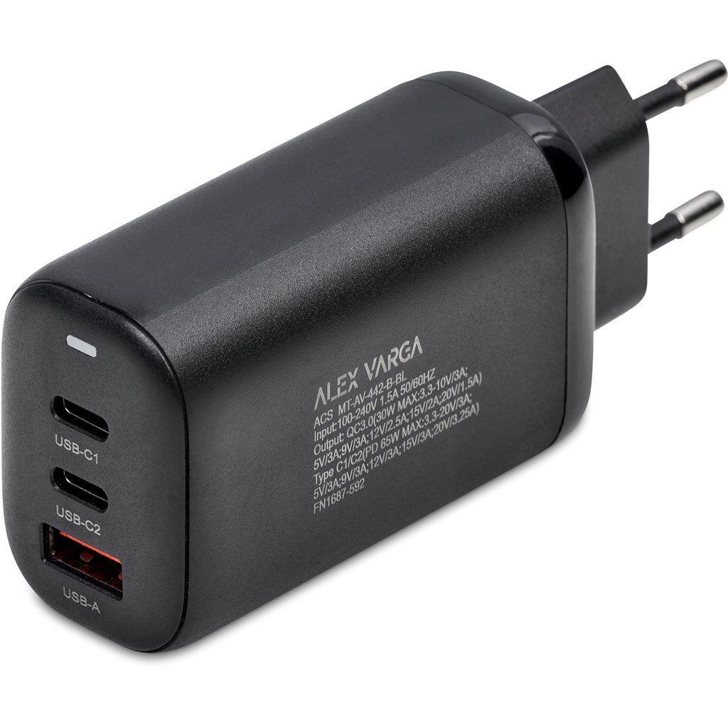 Alex Varga Alfonta Quick Charge 3.0 & Power Delivery 65W Wall Charger - Image 3