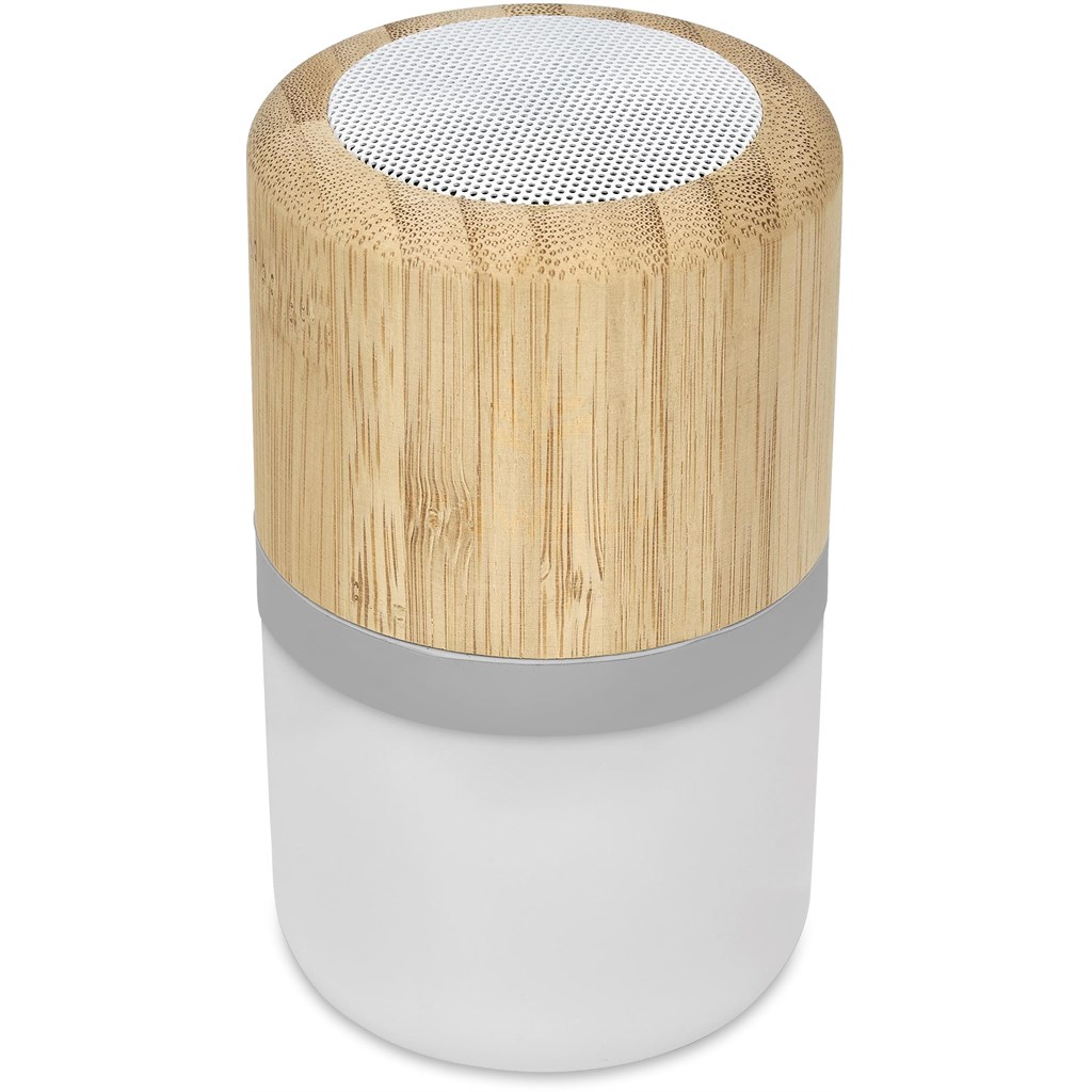 Okiyo Heiwa Bamboo Bluetooth Speaker & Night Light - Image 5