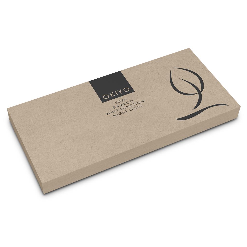 Okiyo Yoru Bamboo Wireless Charger & Night Light - Image 7