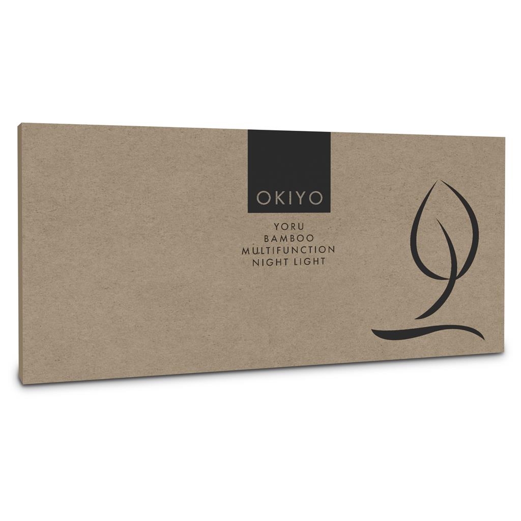 Okiyo Yoru Bamboo Wireless Charger & Night Light - Image 10