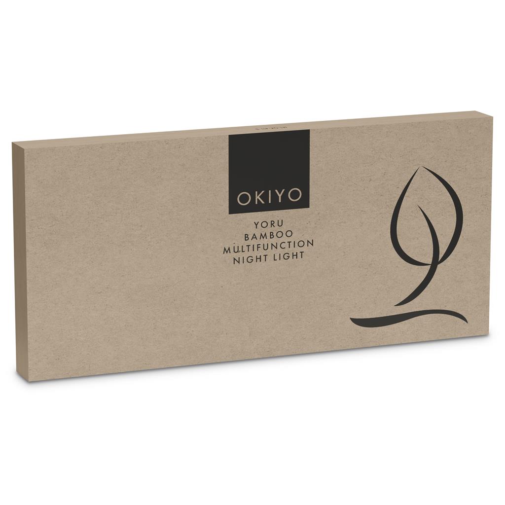 Okiyo Yoru Bamboo Wireless Charger & Night Light - Image 4