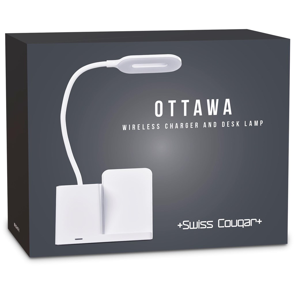 Swiss Cougar Ottawa Wireless Charger and Desk Lamp - Image 7
