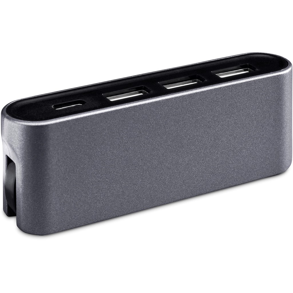 Swiss Cougar Dubai USB Hub - Gun Metal - Image 7
