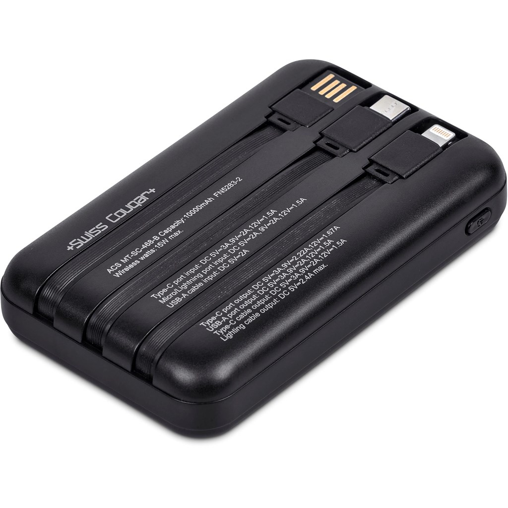 Swiss Cougar Argos Fast Charge 20W Wireless Charging Magnetic Power Bank - 10 000mAh - Image 6