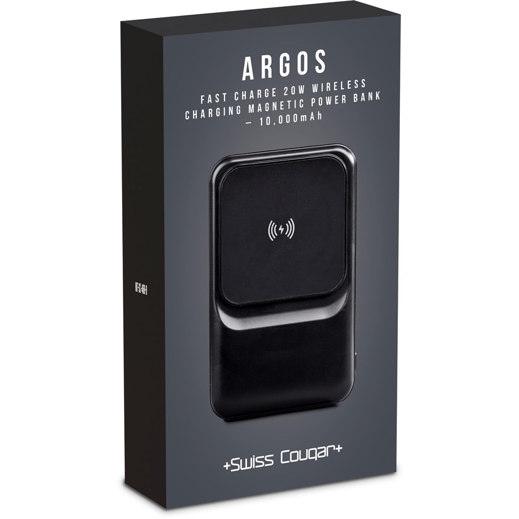 Swiss Cougar Argos Fast Charge 20W Wireless Charging Magnetic Power Bank - 10 000mAh - Image 4