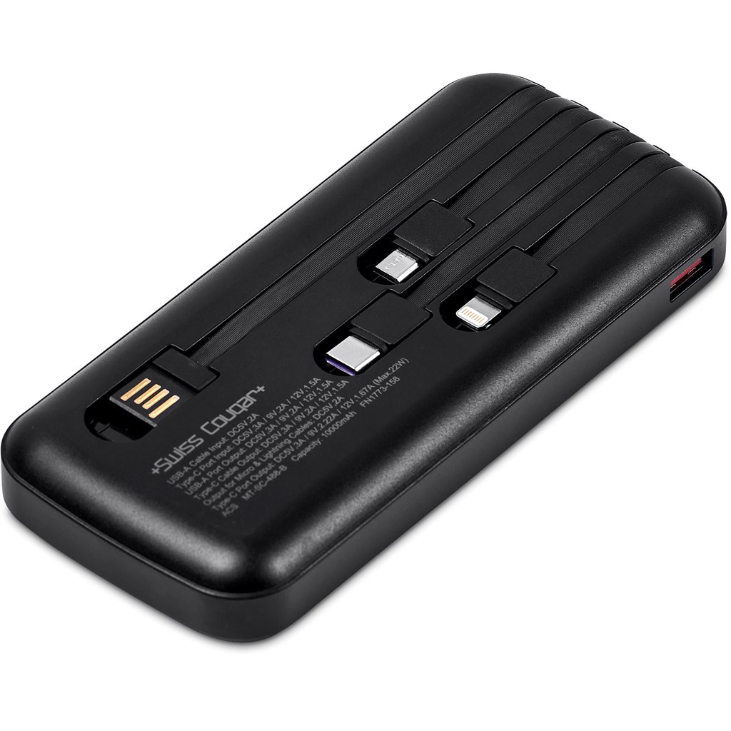 Swiss Cougar Bratislava Fast Charge 22.5W Power Bank - 10 000mAh - Image 4