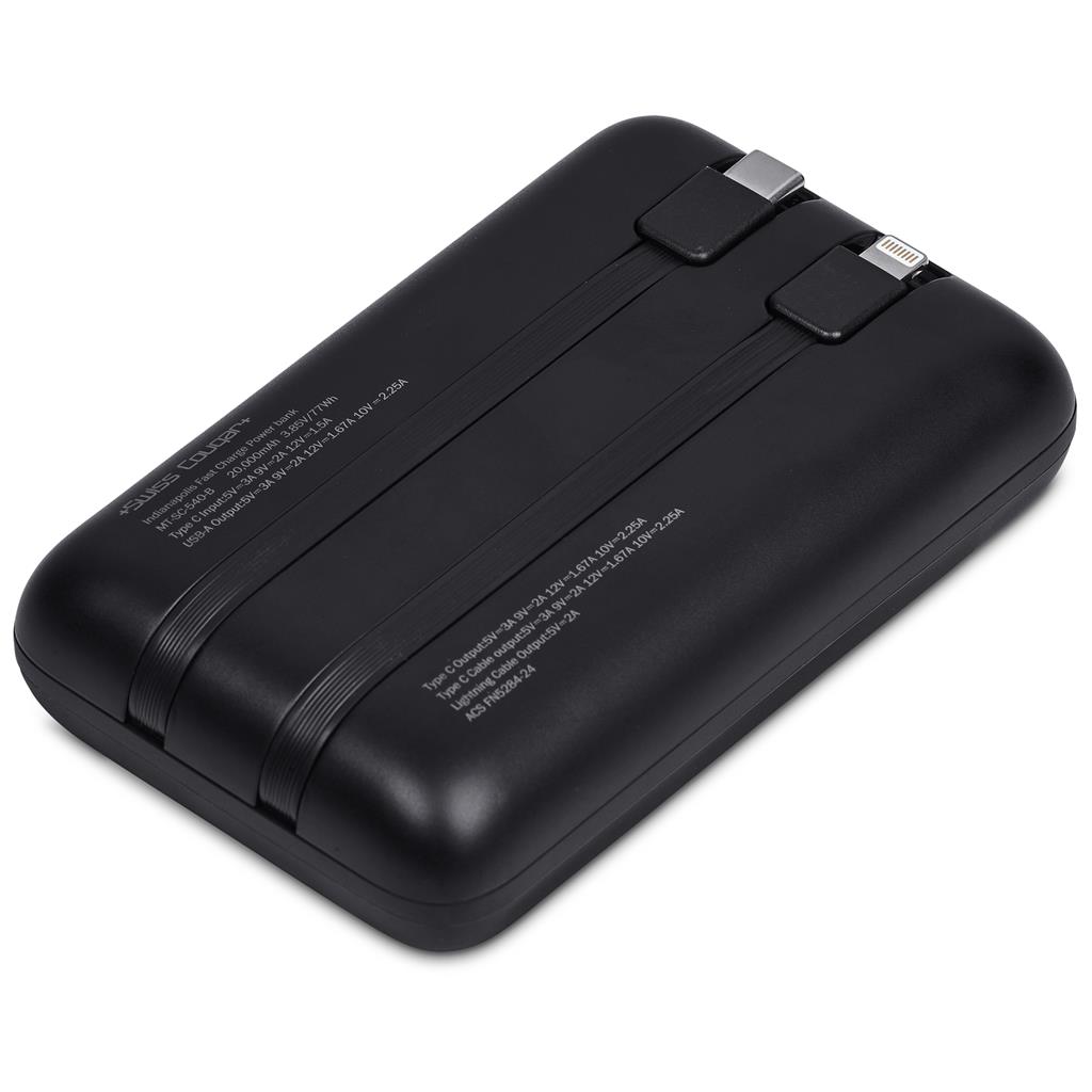 Swiss Cougar Indianapolis Fast Charge 22.5W Power Bank - 20 000mAh - Image 7