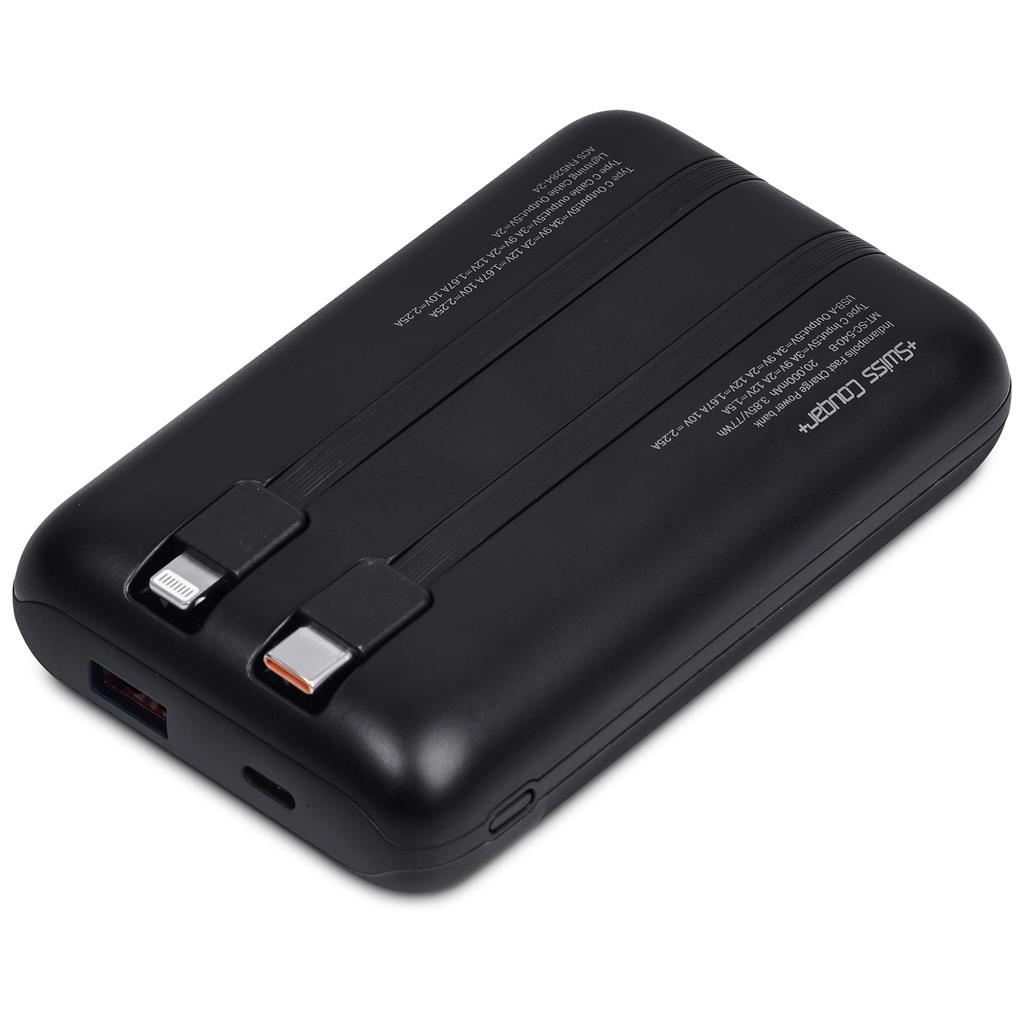 Swiss Cougar Indianapolis Fast Charge 22.5W Power Bank - 20 000mAh - Image 5