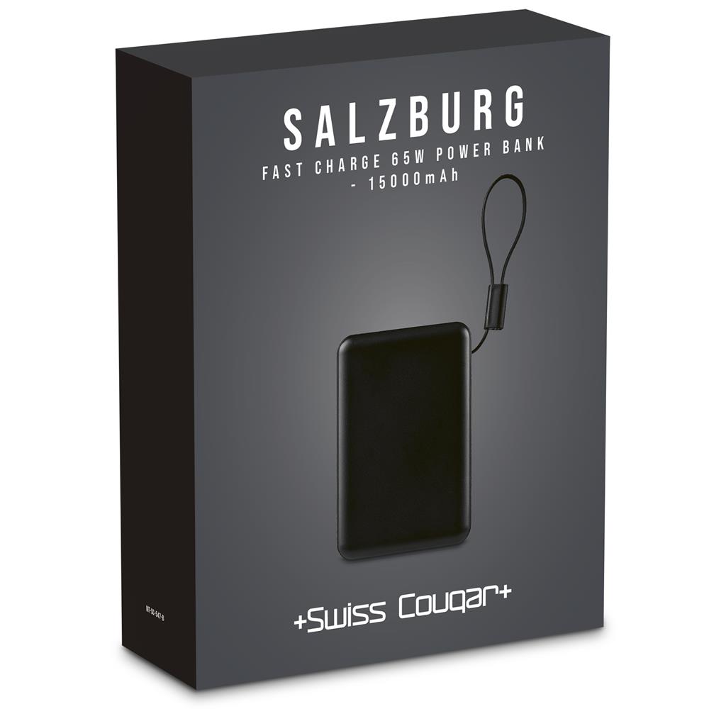 Swiss Cougar Salzburg Fast Charge 65W PD & QC Power Bank - 15 000mAh - Image 9