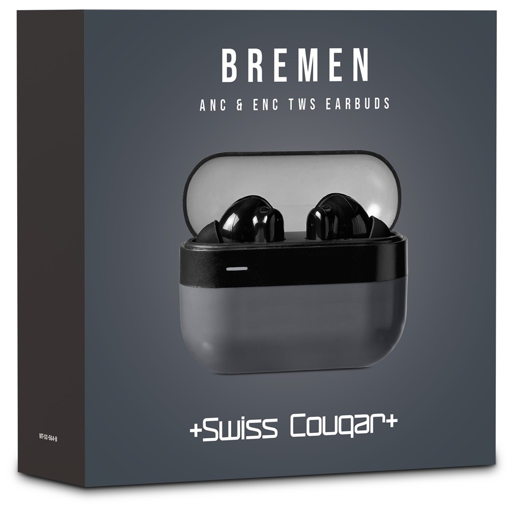 Swiss Cougar Bremen ANC And ENC TWS Earbuds - Image 3