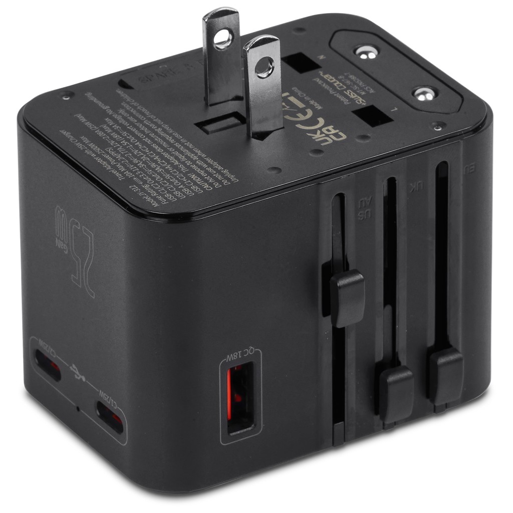 Swiss Cougar Dubrovnik World Travel Adaptor - Image 12