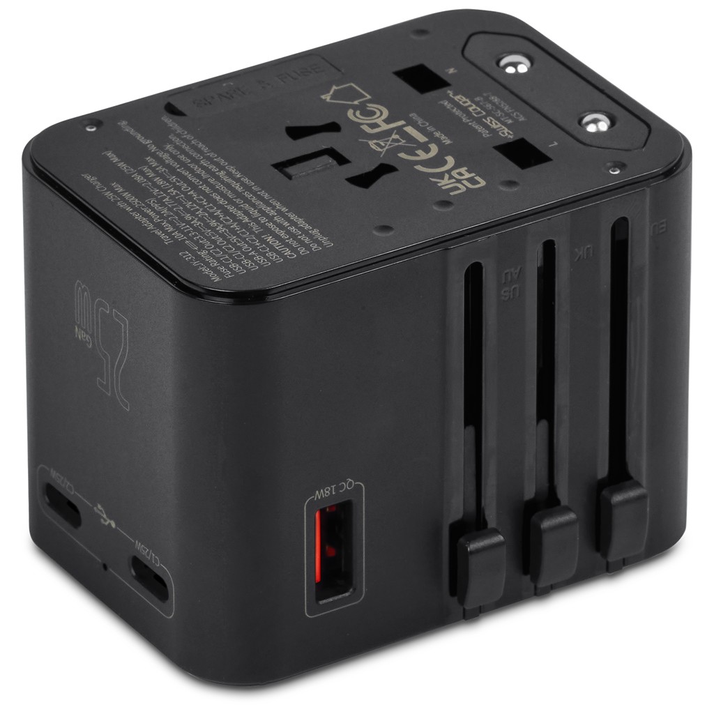Swiss Cougar Dubrovnik World Travel Adaptor - Image 9