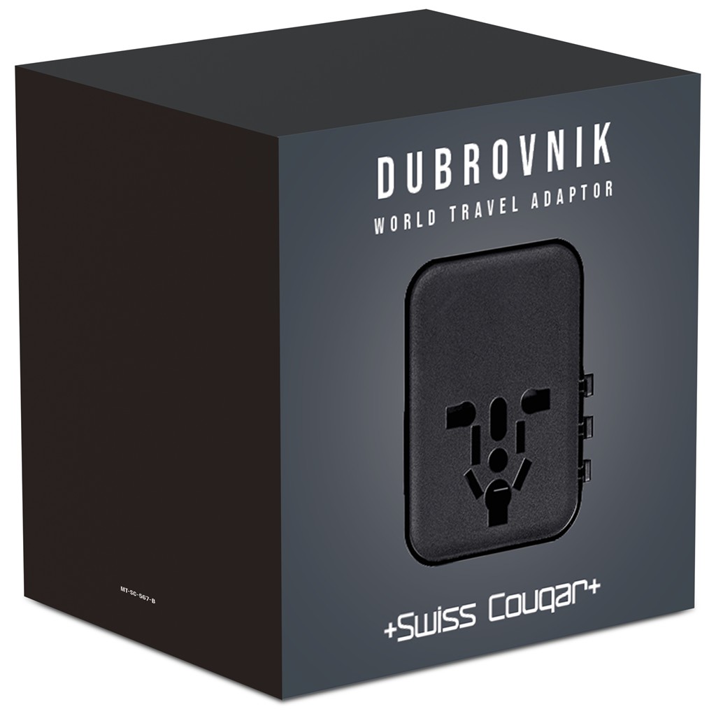 Swiss Cougar Dubrovnik World Travel Adaptor - Image 10