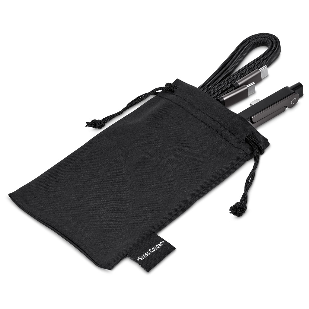 Swiss Cougar Mostar Fast Charge Cable & Type-C Phone Stand - Image 5