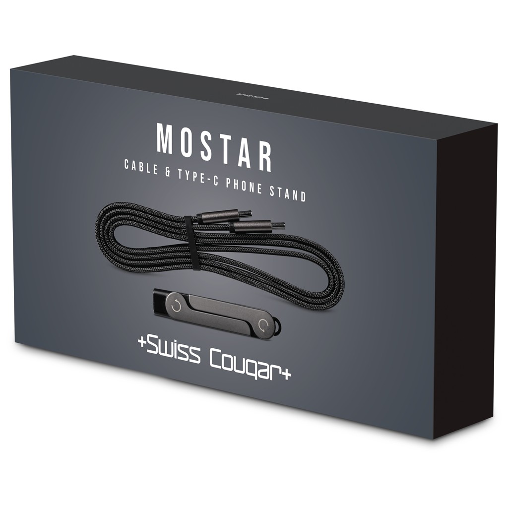 Swiss Cougar Mostar Fast Charge Cable & Type-C Phone Stand - Image 15