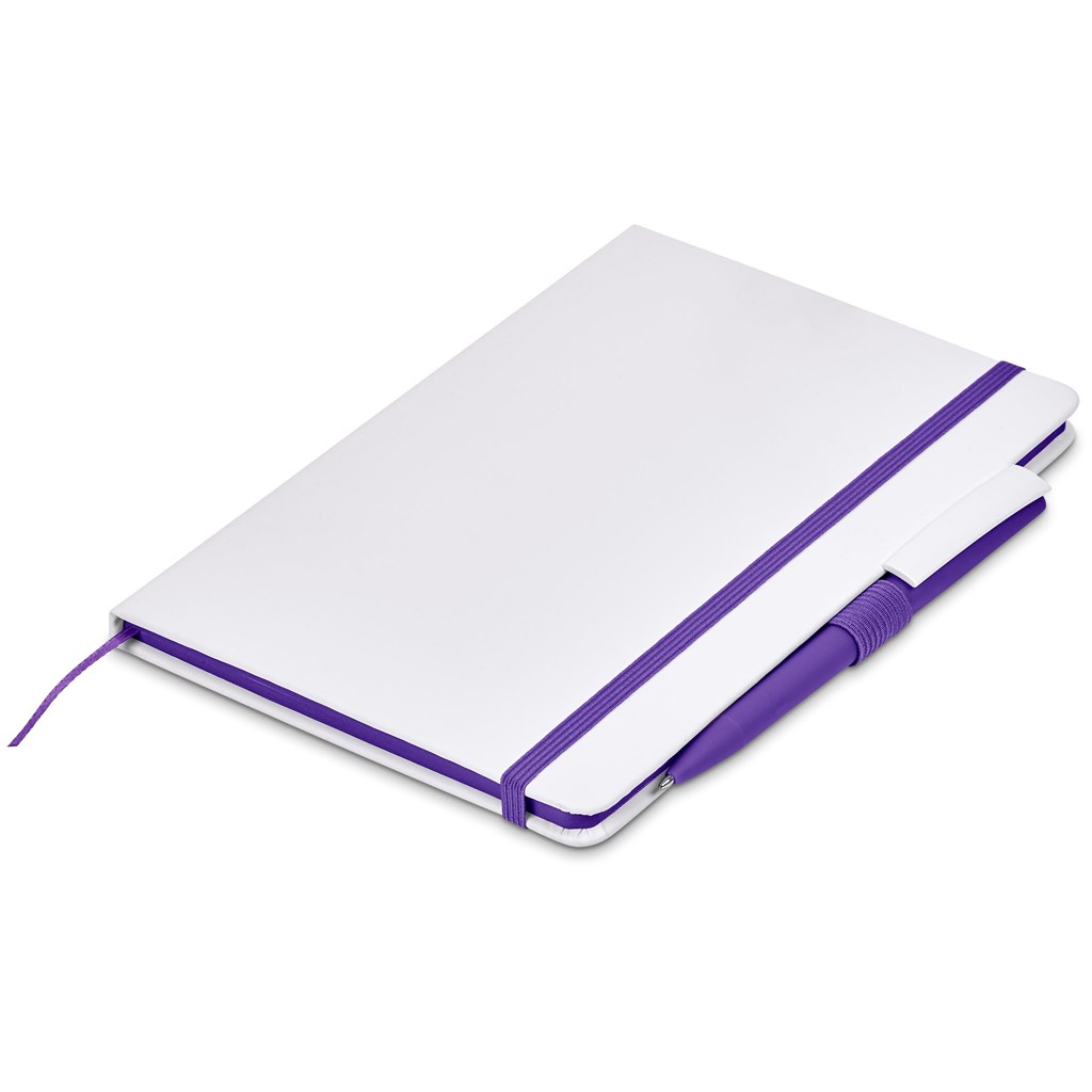 Altitude Tundra A5 Hard Cover Notebook - Purple - Image 4