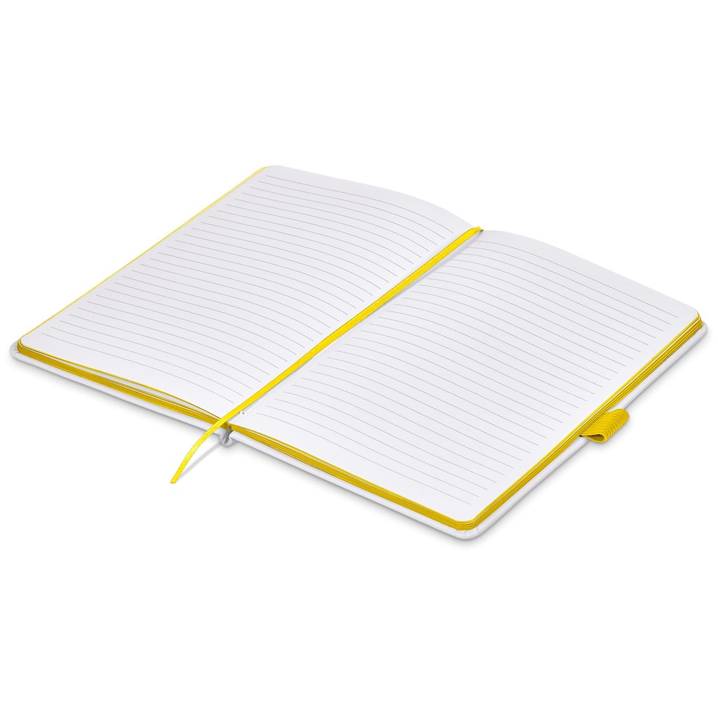 Altitude Tundra A5 Hard Cover Notebook - Yellow - Image 3