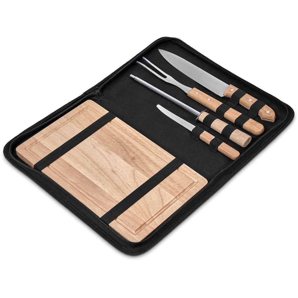 Serendipio Brenton 5-Piece Braai & Carving Set - Image 3