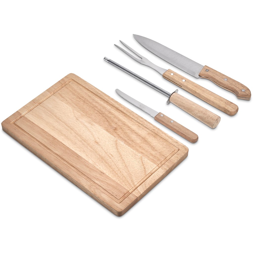 Serendipio Brenton 5-Piece Braai & Carving Set - Image 7