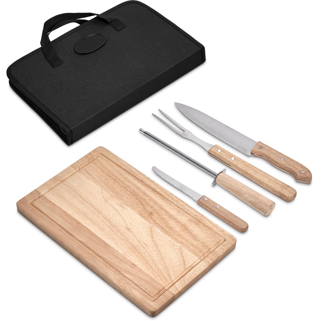 Serendipio Brenton 5-Piece Braai & Carving Set - Image 5