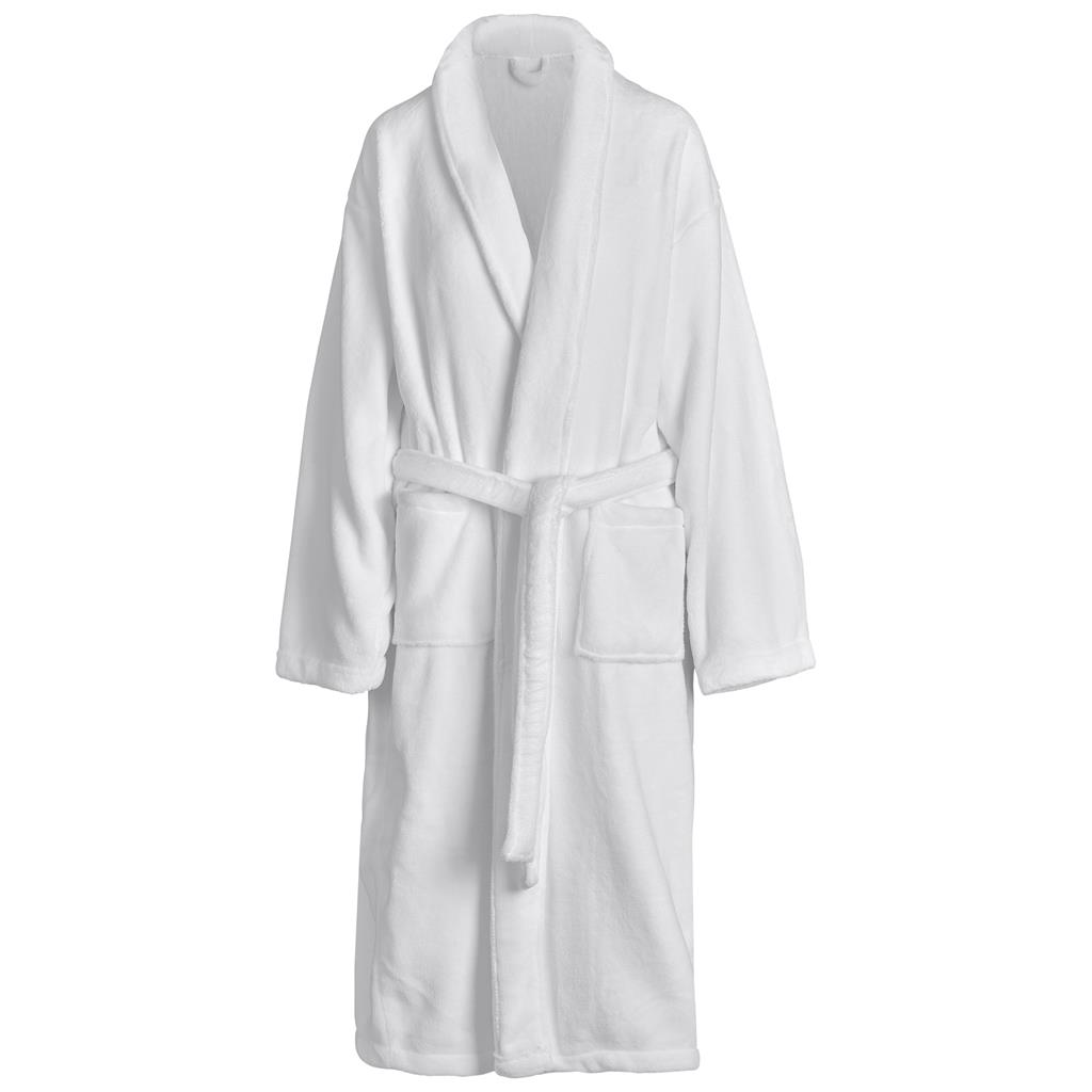 Serendipio Langham Ladies Coral Fleece Bathrobe - Image 5
