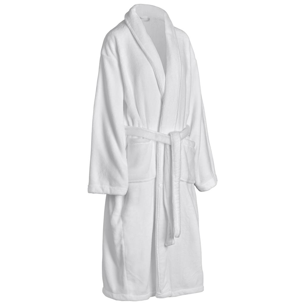 Serendipio Langham Ladies Coral Fleece Bathrobe - Image 6