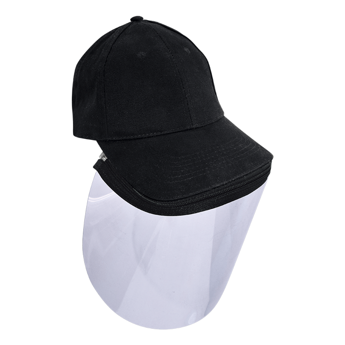 VIZIP 6 Panel Brushed Cotton Caps (Box of 10) - Image 2
