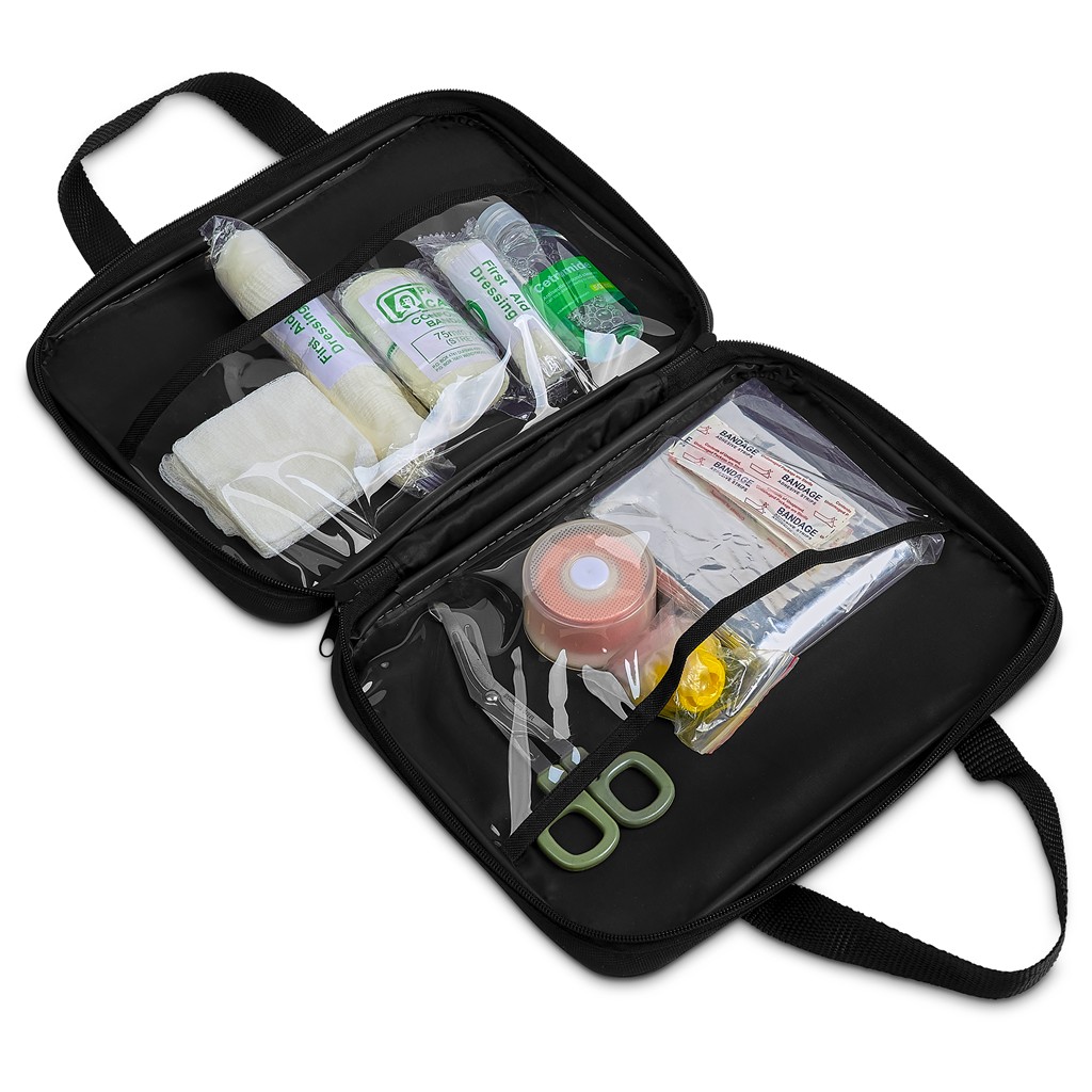 Pre-Printed Sample Hoppla Hero Polyester First Aid Carry Bag - Image 4