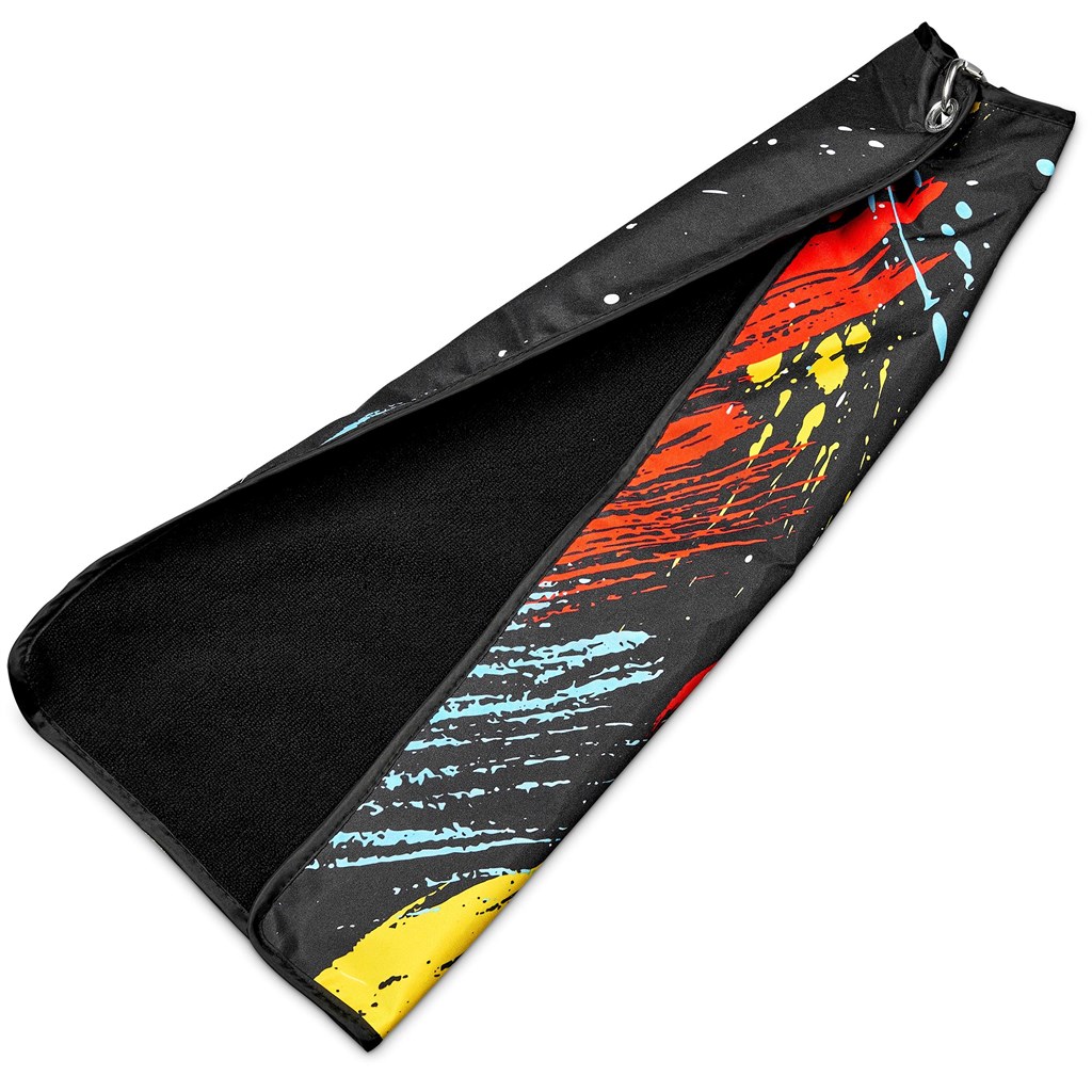 Pre-Printed Sample Hoppla Xander Golf Towel - Image 3