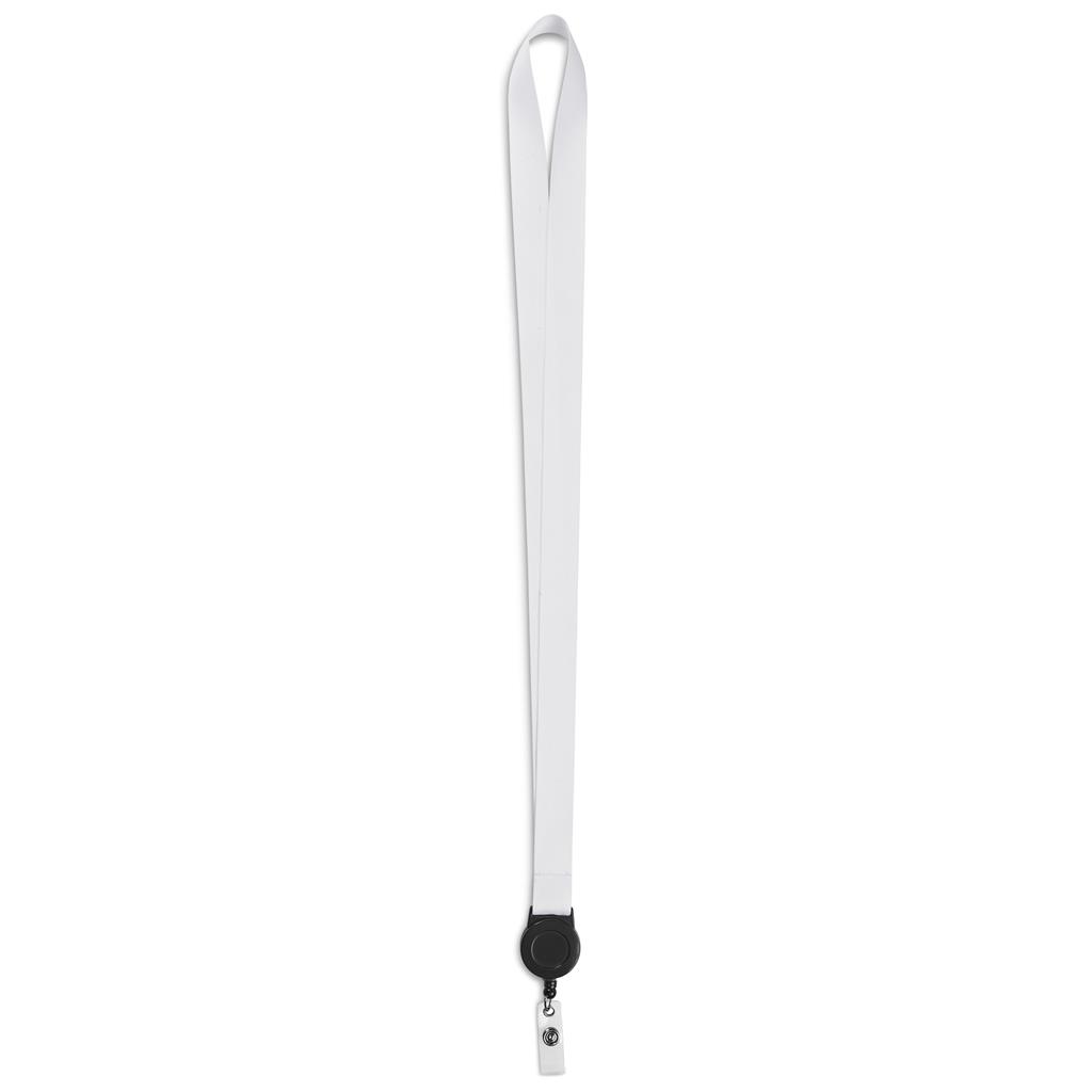 Altitude Sample Retractable Badge Reel Single-Sided Sublimation Satin Lanyard - Image 2