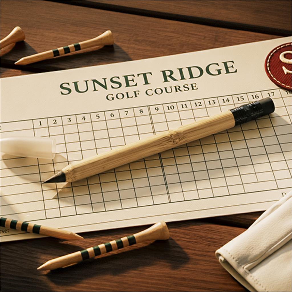 Okiyo Iguru Bamboo Everlasting Golf Pencil - Image 2