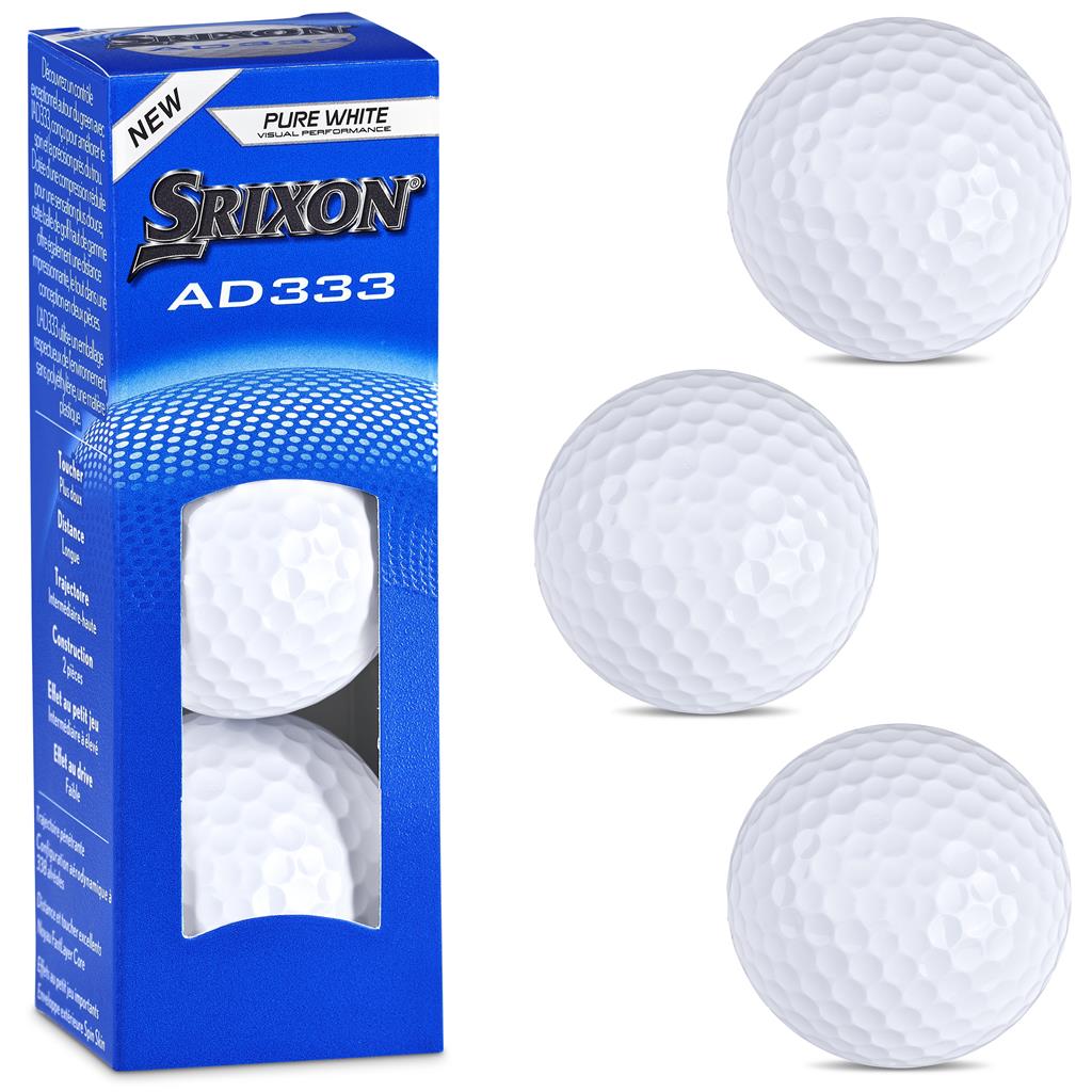 Srixon AD333 Golf Balls (Sleeve of 3) - Image 2
