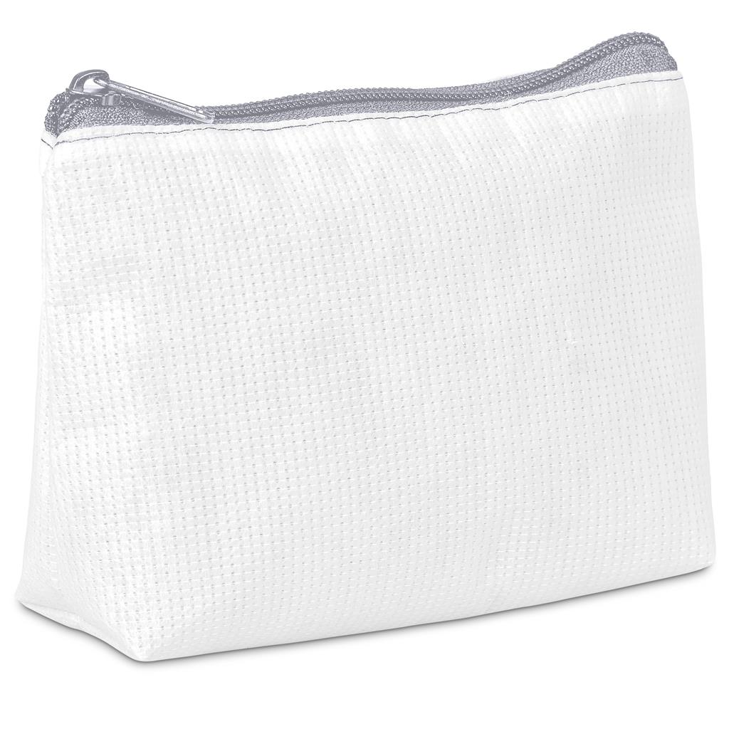Pre-Production Sample Hoppla Recycled PET Stitch-Bond Mini Toiletry Bag - Image 2