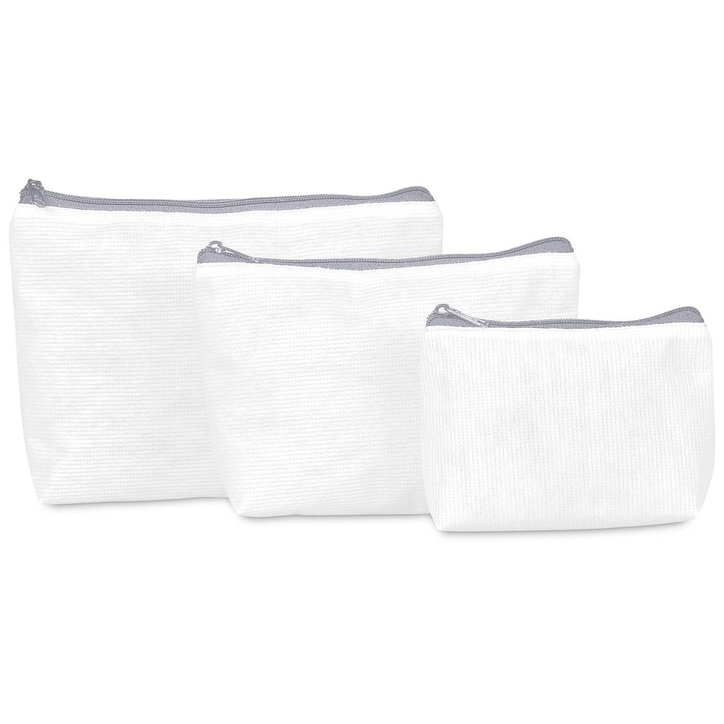Pre-Production Sample Hoppla Recycled PET Stitch-Bond Mini Toiletry Bag - Image 7